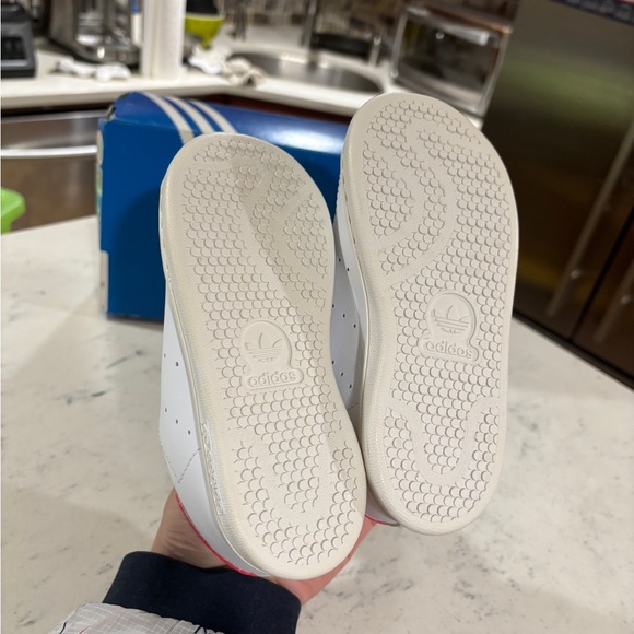 New Baby Adidas Original Stan Smith TD Shoes B32704 Size 9K-10K - Picture 5 of 9